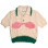 Andersson Bell Hayes Lingerie Intarsia Knit Collar TOP IVORY