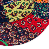 Engineered Garments Dome HAT MULTI COLOR STRIPE HANDSTITCH