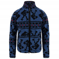 District Vision Greg Cabin Fleece BLUE ARROW