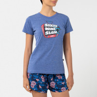 69slam Jenna Women T-shirt BLUE