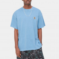 Carhartt WIP S/S Nelson T-shirt PISCINE (GARMENT DYED)