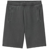 Carhartt WIP Nelson Sweat Short BLACK (GARMENT DYED)