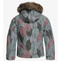 Roxy JET SKI GIRL SNOW JACKET Fair Aqua - Plaid_2