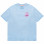 Scotch & Soda Cold DYE TEE With Chest Artwork SEA BLUE