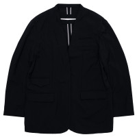 Noma t.d. Summer Wool Cut-off Jacket BLACK