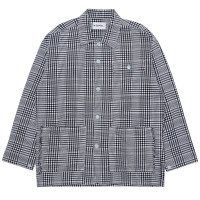 Noma t.d. Gingham Check Coverall BLACK