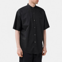YLEVE Suvin Cotton Typewriter S/S SH BLACK