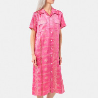 NEEDLES S/S Classic Shirt Dress PINK