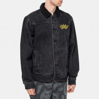 RIPNDIP Ripnlit Denim Jacket BLACK DENIM WASH