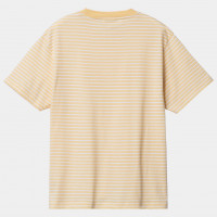 Carhartt WIP W' S/S Coleen T-shirt COLEEN STRIPE, CITRON / WHITE