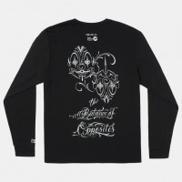 RVCA Mister Cartoon M Tees BLACK