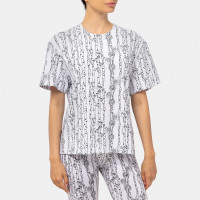 Vereja Birch Forest T-shirt White