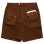 F/CE 6 Pockets Corduroy Shorts BROWN
