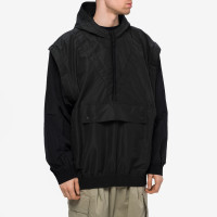 F/CE Layered Windbreaker BLACK