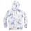 Quiksilver Cloudy M Otlr PEACH WHIP CLOUDY TIE DYE