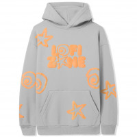 LO-FI Shapes ALL Over Pullover Hood CEMENT