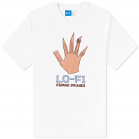 LO-FI Fringe Images TEE White