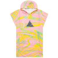 SURF SHELTER Jeffreys Poncho Yellow Pink