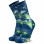 KYOTO Taida Socks Acid Green,Navy