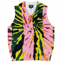 Stussy Printed Sweater Vest PINK