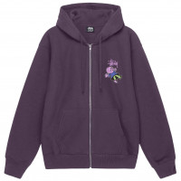 Stussy Dollie ZIP Hood GRAPE