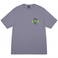 Stussy Skull Crest TEE MAUVE