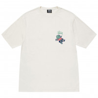 Stussy Dollie Pig. Dyed TEE NATURAL