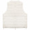 YOKE Quilting Padded Vest FOG WHITE