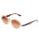 STONE-D White Gold CLEAR TORTOISE W/ BLACK LENSE