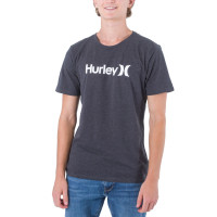 Hurley M Everyday Washed Core OAO Solid TEE BLACK HTR