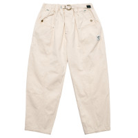 South2 West8 Belted C.s. Pant - Cotton Canvas OFF WHITE