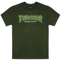 Thrasher Brick Shirt Forest Green