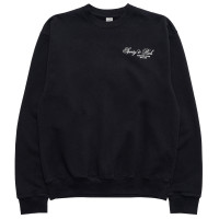 Sporty & Rich Villa Crewneck BLACK