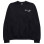 Sporty & Rich Villa Crewneck BLACK