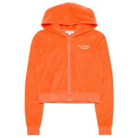 Sporty & Rich SR Sport Terry ZIP Hoodie Pomodoro