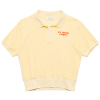 Sporty & Rich SR Sport SS Terry Polo ALMOND