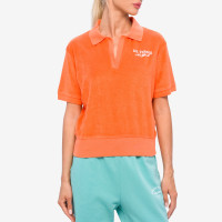 Sporty & Rich SR Sport SS Terry Polo Pomodoro