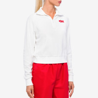 Sporty & Rich Prince Sporty Quarter ZIP White