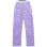 Sporty & Rich Serif Logo Pyjama Pants Lilac/White