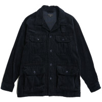Engineered Garments Suffolk Shirt Jacket Dk Navy Cotton 4.5W Corduroy