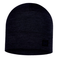 Buff Merino Heavyweight HAT SOLID NIGHT BLUE