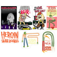 Heroin HN Sp23 Sticker ASSORTED