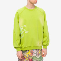 Liars Collective Sweatshirt NEW Nature LIGHT GREEN