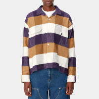 Carhartt WIP W' L/S Lyman Shirt LYMAN CHECK, CASSIS