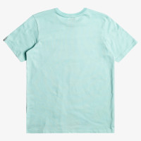 Quiksilver Comp Logo B Tees PASTEL TURQUOISE