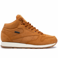 Reebok CL Lthr MID Gtx-thin brown malt/PAPERWHITE/reebok lee 5