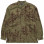 Engineered Garments Classic Shirt Olive Forest Print French Twill