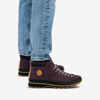LOMER BIO Naturale Suede MID MTX Thinsulate BORGOGNA