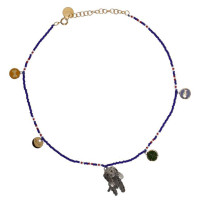 MARNI Necklace With Silver DOG MULTICOLOR