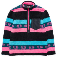 Airblaster Sherpa Half ZIP HOT BIG STRIPE